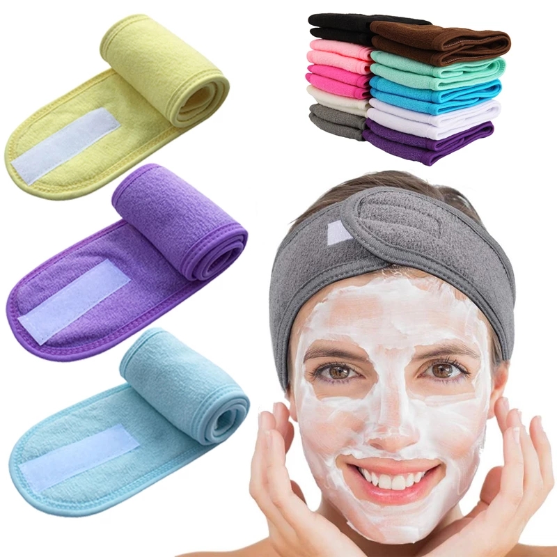 Beauty Makeup Women - Women Headband Adjustable Wide Hairband Yoga
