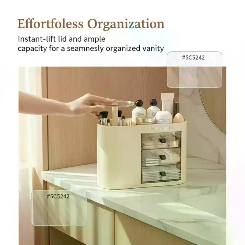 Auto Push Lifting Makeup Organ - Beauty Makeup Vanity Set review and price