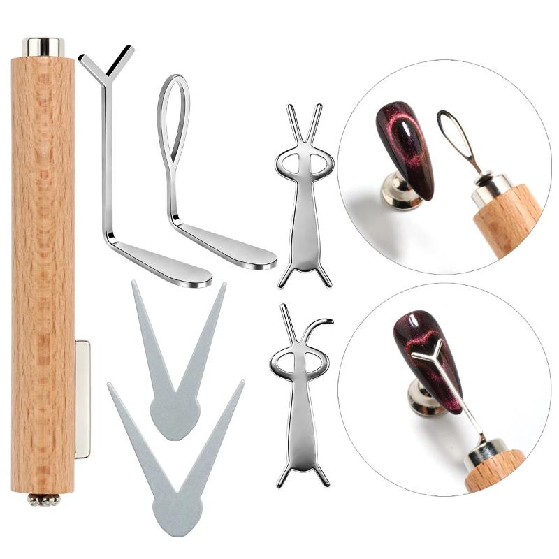 7Pcs Nail Art Magnetic Stick C - Contour Palette Stick review and price
