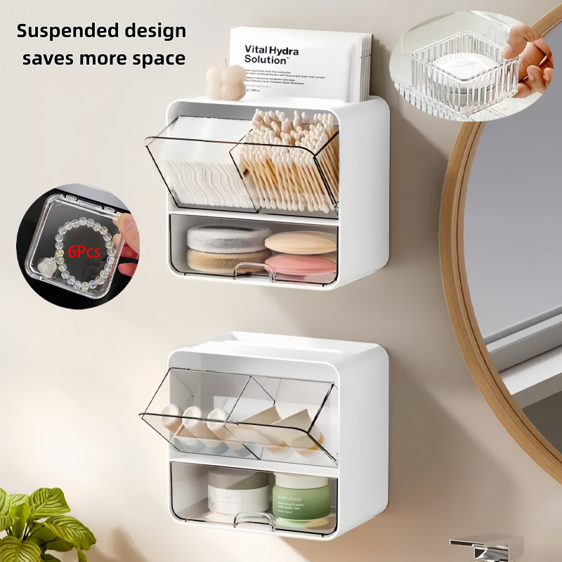 8-Piece Set, One Wall-Mounted  - Beauty Makeup Vanity Set review and price