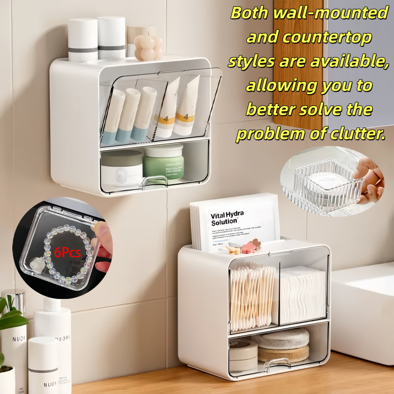 8-Piece Set, One Wall-Mounted  - Beauty Makeup Vanity Set review and price