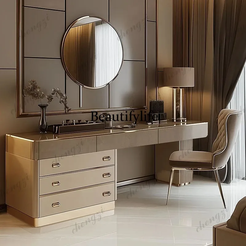 E182 Full Set Wooden Vanity Ta - Beauty Makeup Vanity Set review and price