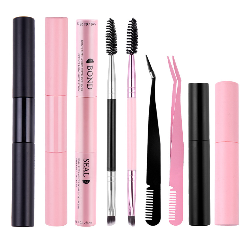Double Ended Eyelash Bond And  - Waterproof Mascara Wand review and price