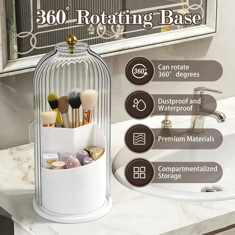 5-Piece Set, 360-Degree Rotati - Beauty Makeup Vanity Set review and price