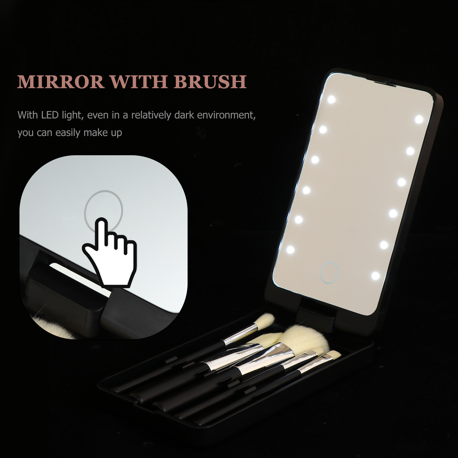 5Pcs LED Light Makeup Mirror S - Beauty Makeup Vanity Set review and price