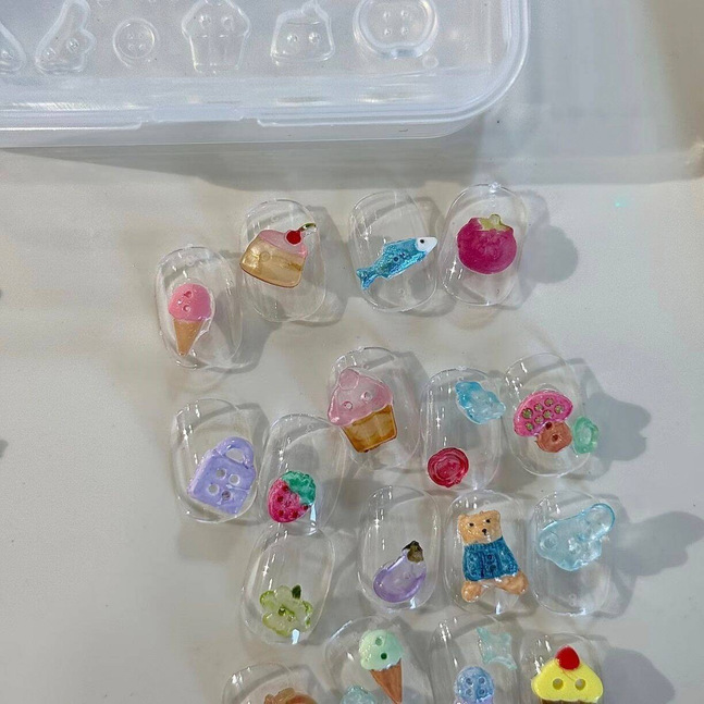 Small 3D Button Manicure Mold  - Contour Palette Stick review and price