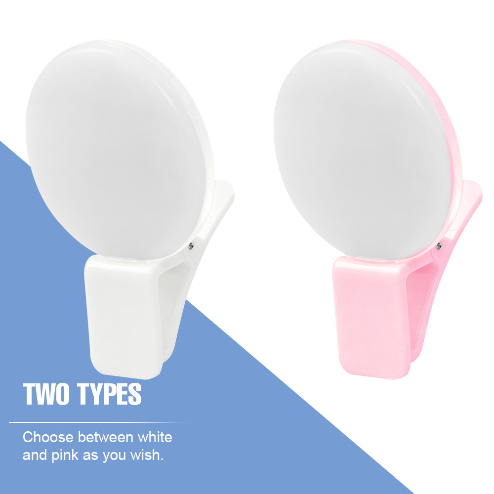 Clip On Selfie Fill Light Rech - Beauty No Makeup review and price